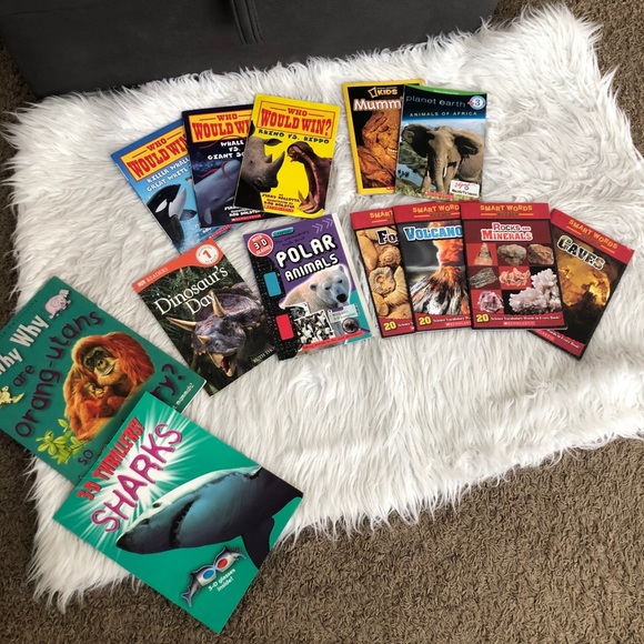Scholastic Other - Set of 13 children learning books, nature